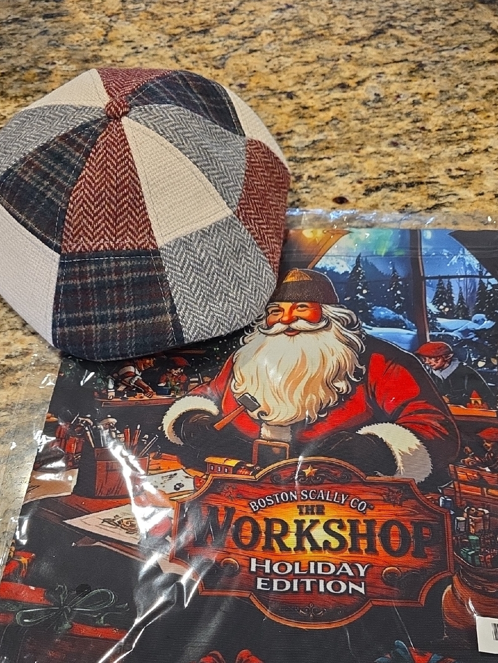 Bosyon Scally Cap The Workshop Limited Holiday Edition Size M/L